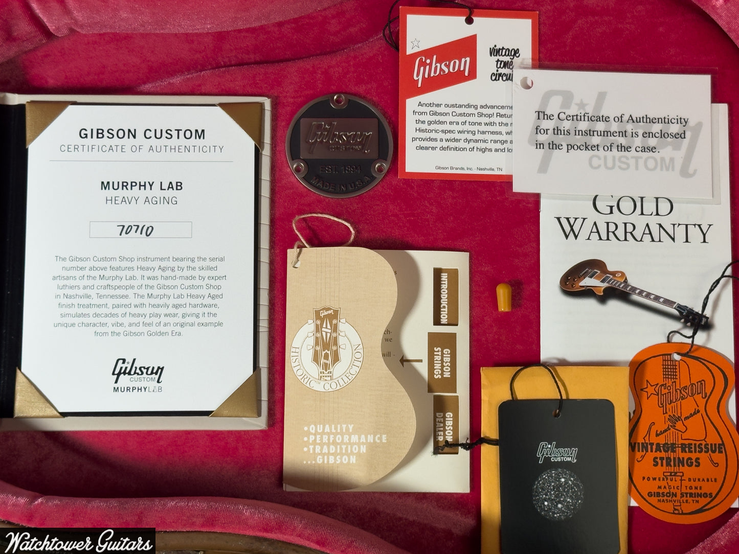 2020 Gibson 1957 Standard Murphy Lab Heavy Aged Goldtop