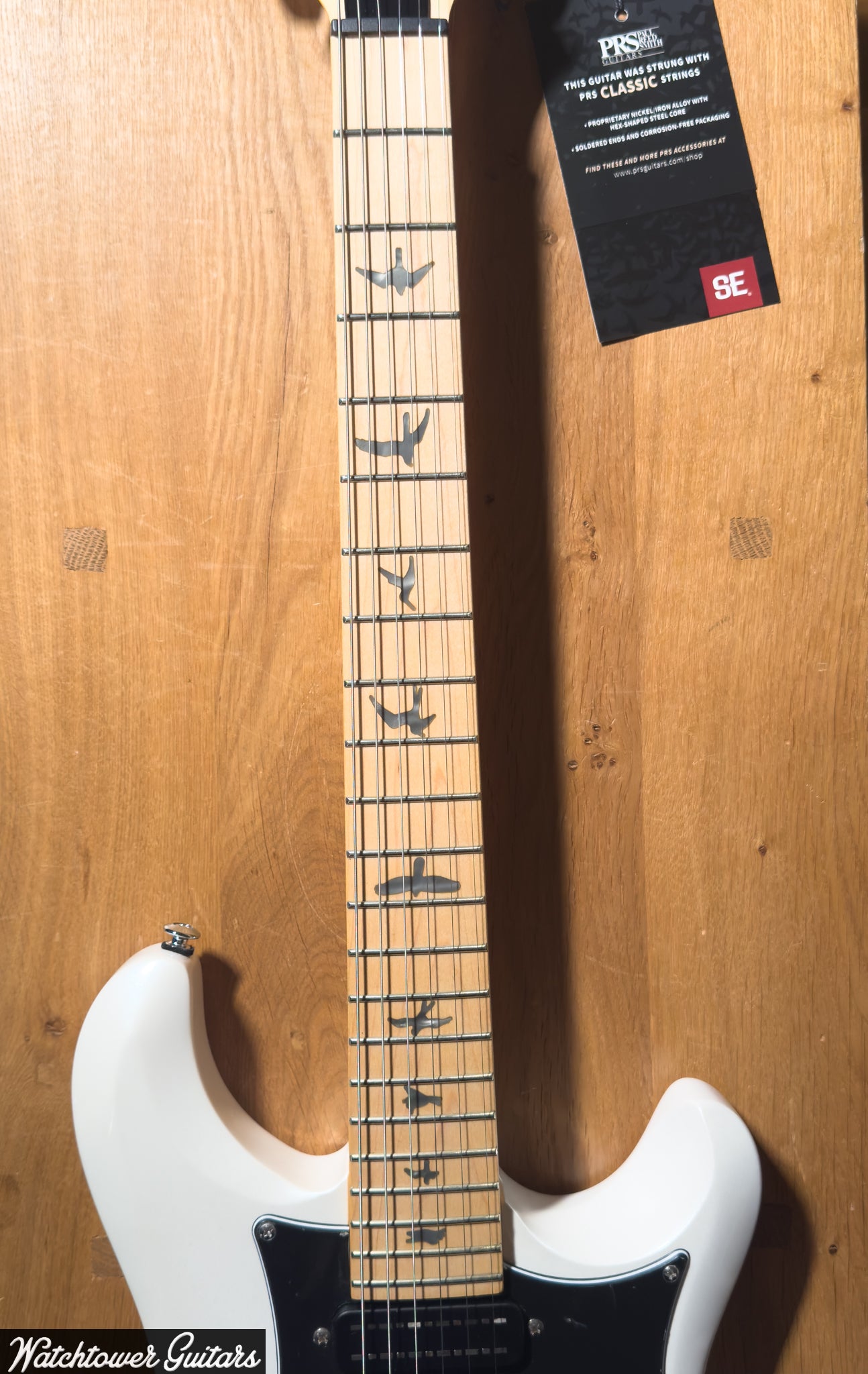 Paul Reed Smith PRS SE NF3 Maple Pearl White