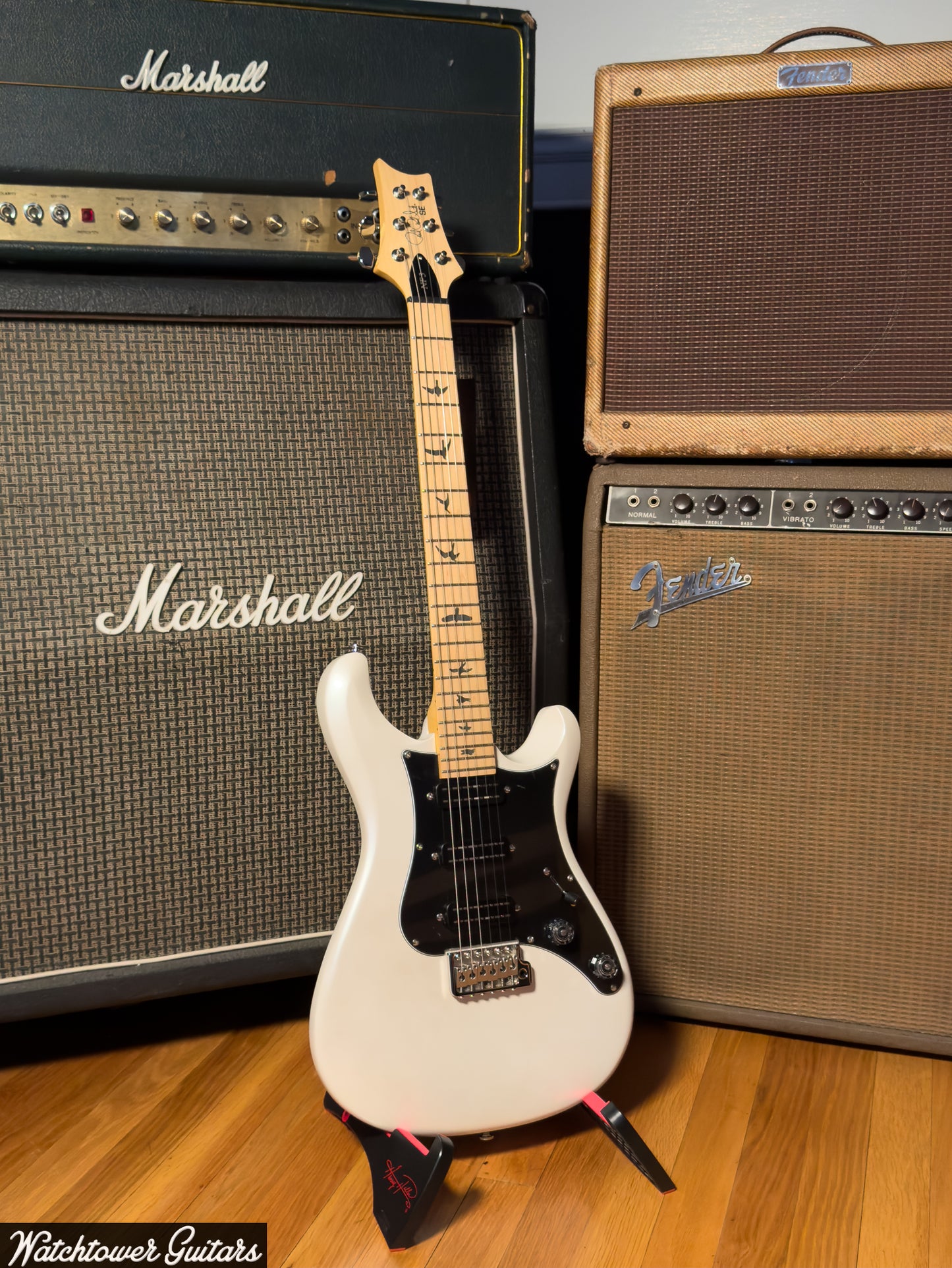 Paul Reed Smith PRS SE NF3 Maple Pearl White