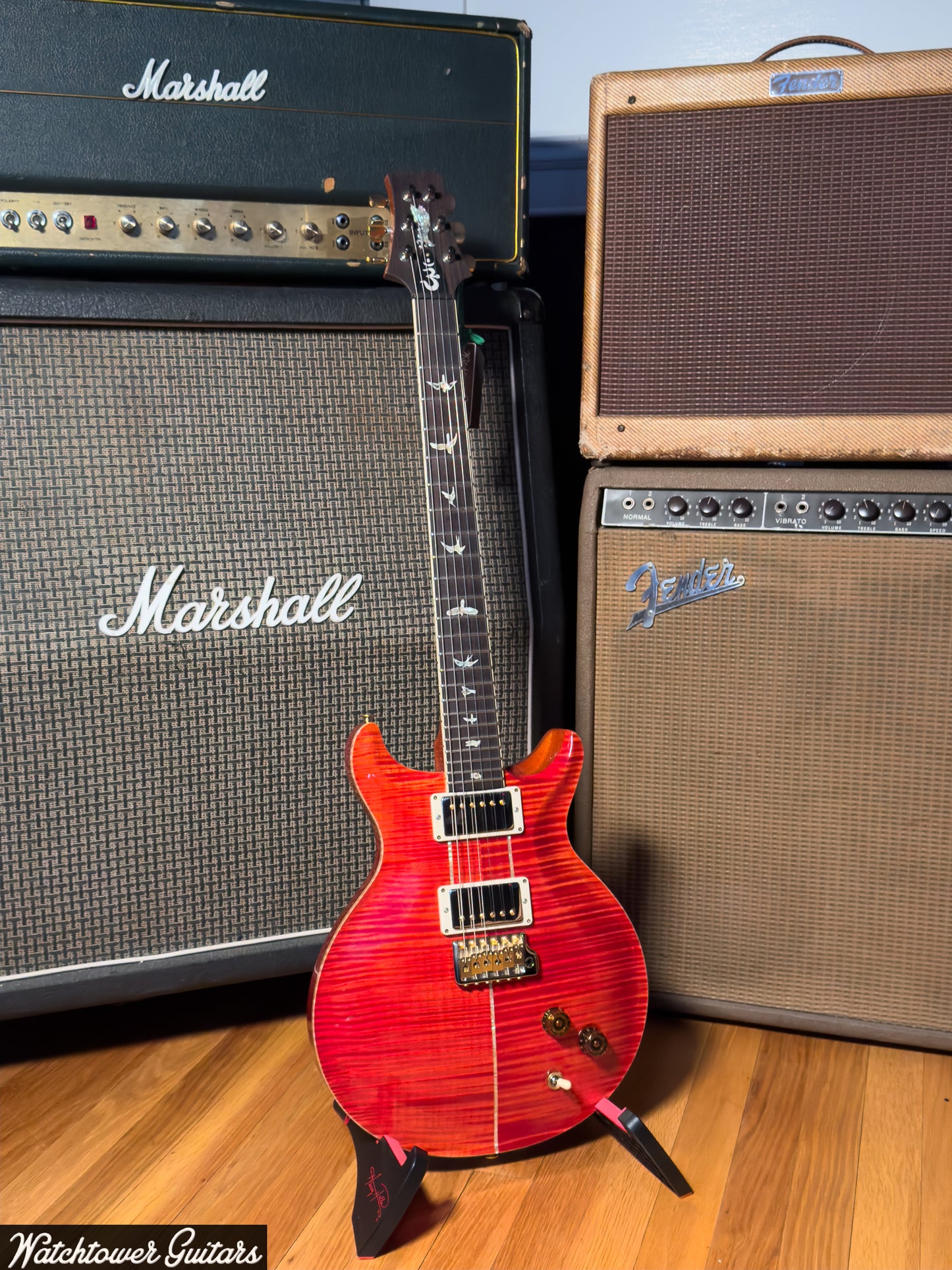 2024 Paul Reed Smith PRS Santana 10 Top Trans Orange