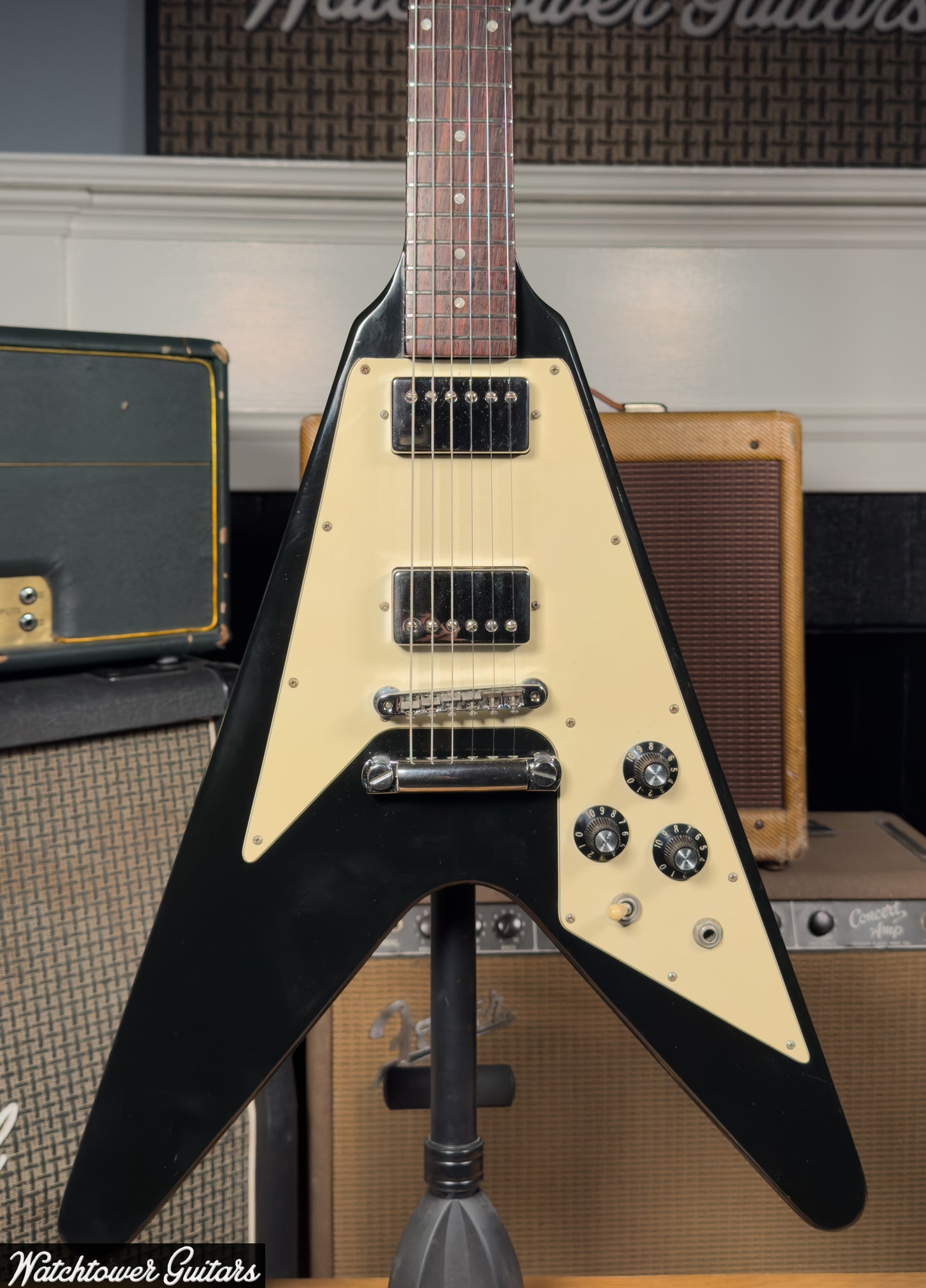 1981 Gibson Flying V Black