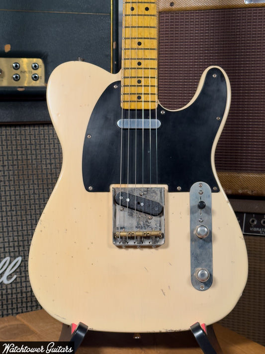 LSL Instruments T Bone Chris Fleming Team Built Vintage Cream