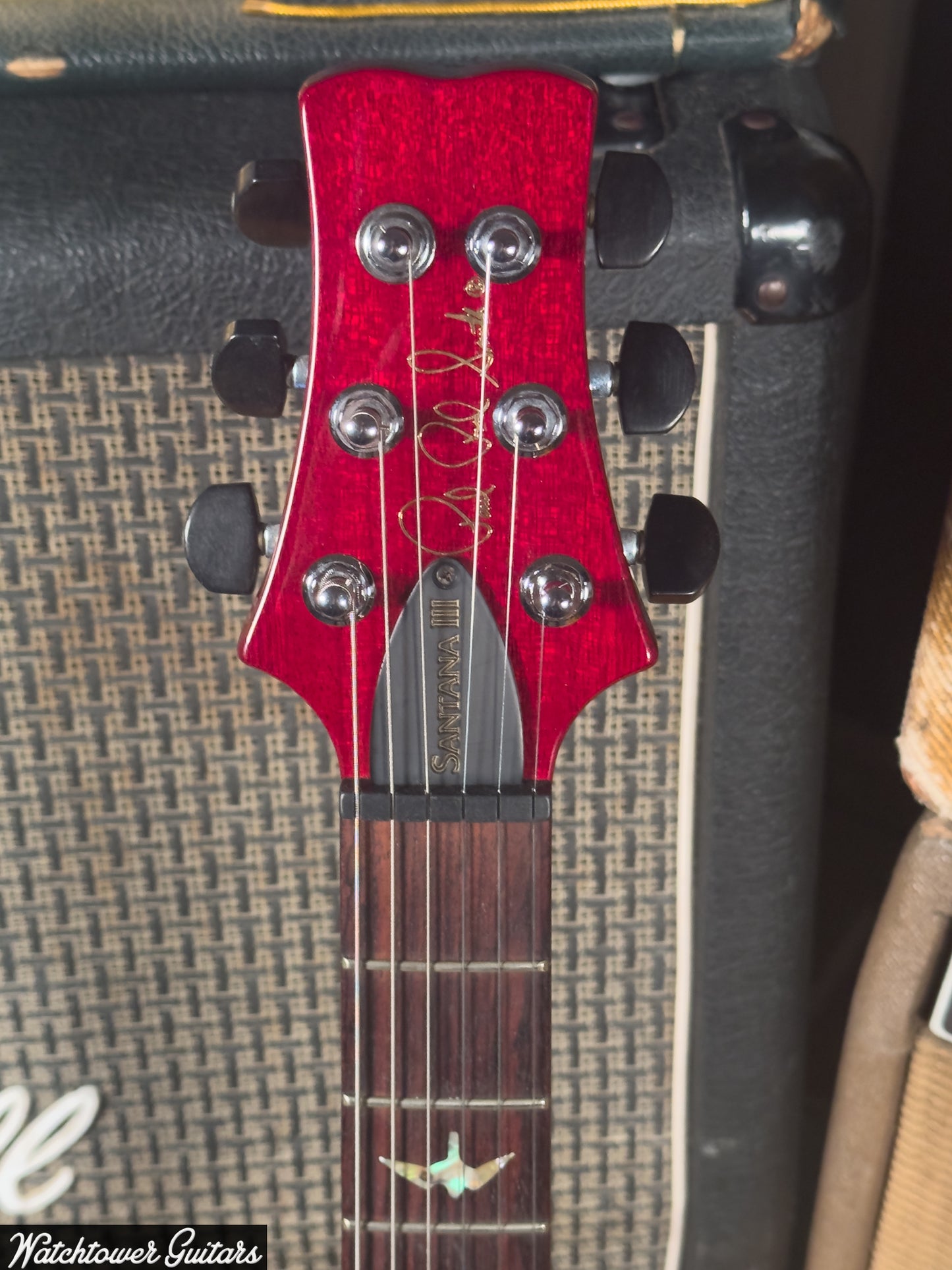 2001 Paul Reed Smith PRS Santana III Santana Yellow 10 Top