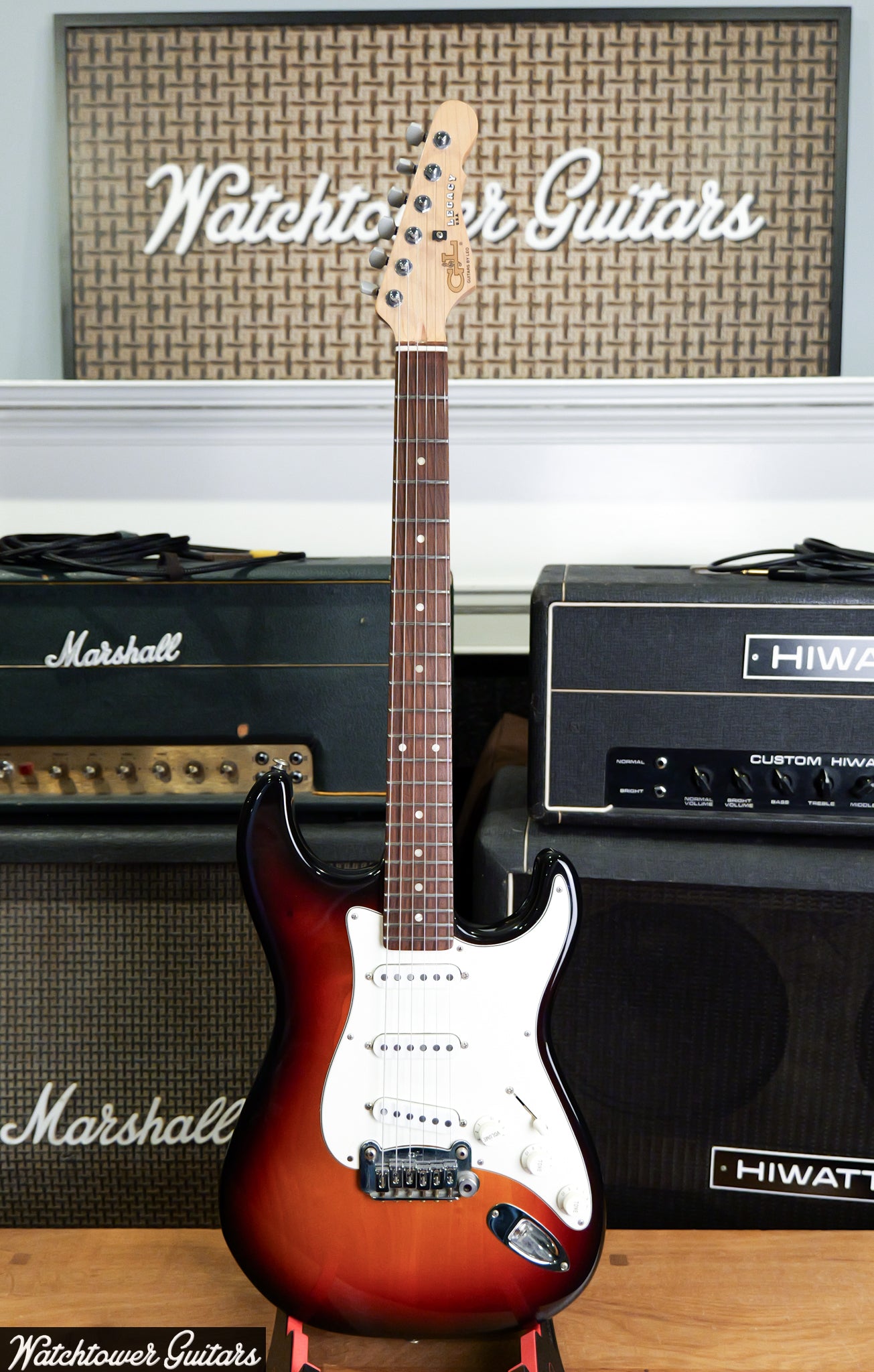2005 G&L USA Legacy SSS Sunburst