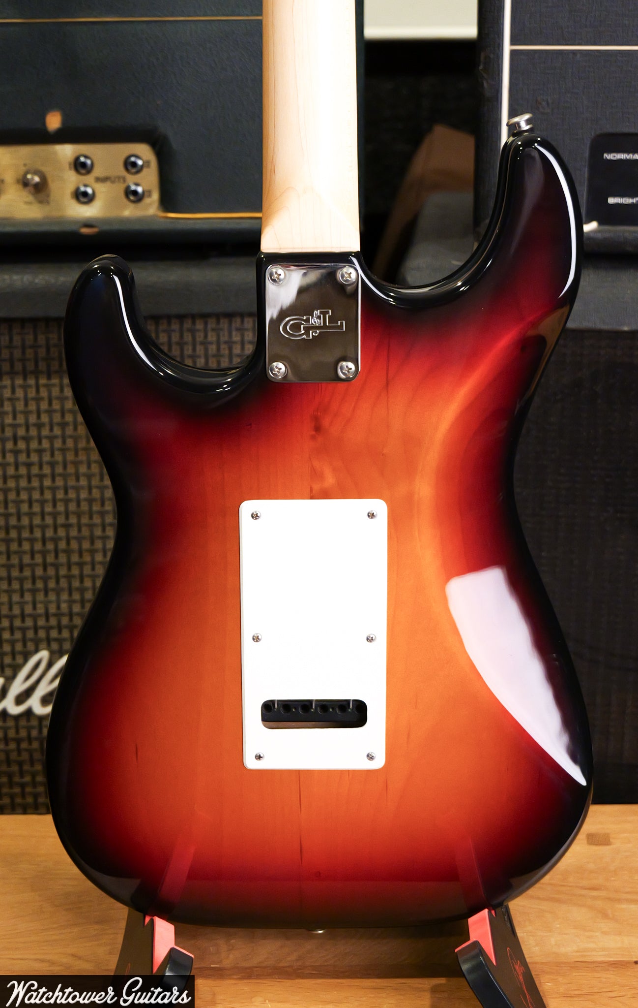 2005 G&L USA Legacy SSS Sunburst