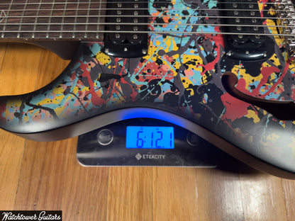 Paul Reed Smith PRS Ed Sheeran SE Hollowbody I Piezo Baritone Cosmic Splash Limited Edition