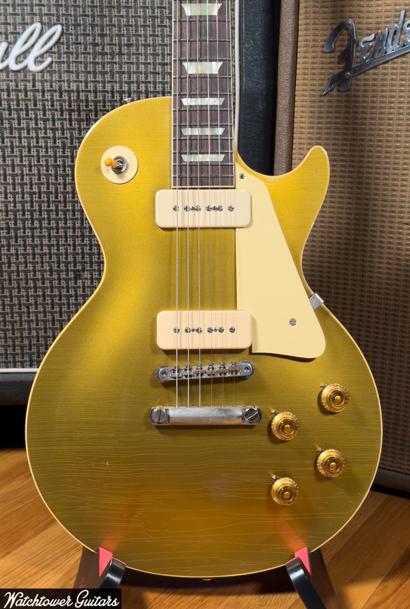 2022 Gibson 1956 Standard R6 Murphy Lab Ultra Light Aged Goldtop