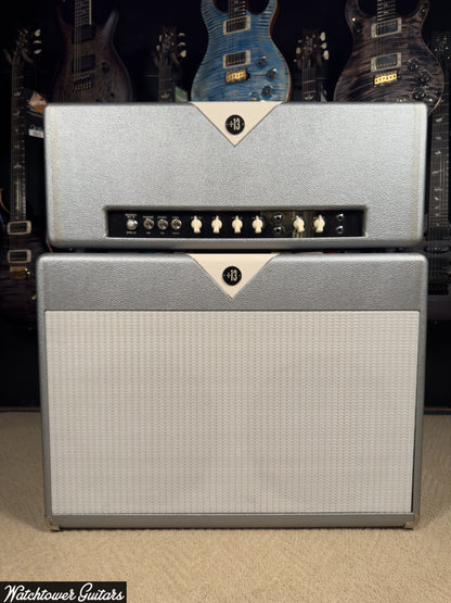 2006 Divided By 13 FTR-37 Silver/Eggshell Tolex Matching 2x12 Cabinet