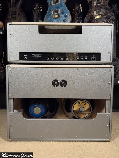 2006 Divided By 13 FTR-37 Silver/Eggshell Tolex Matching 2x12 Cabinet