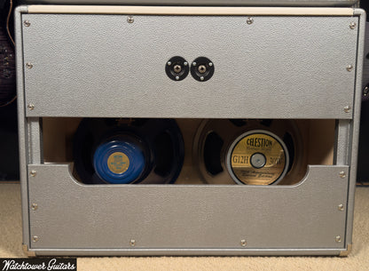 2006 Divided By 13 FTR-37 Silver/Eggshell Tolex Matching 2x12 Cabinet