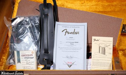 2006 Fender Custom Shop Relic 1960 Stratocaster Black over Sunburst