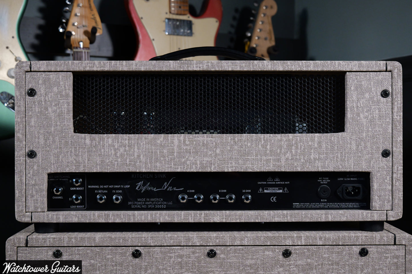 3rd Power Kitchen Sink Head and 1x12 Cabinet Vox Fawn Tolex