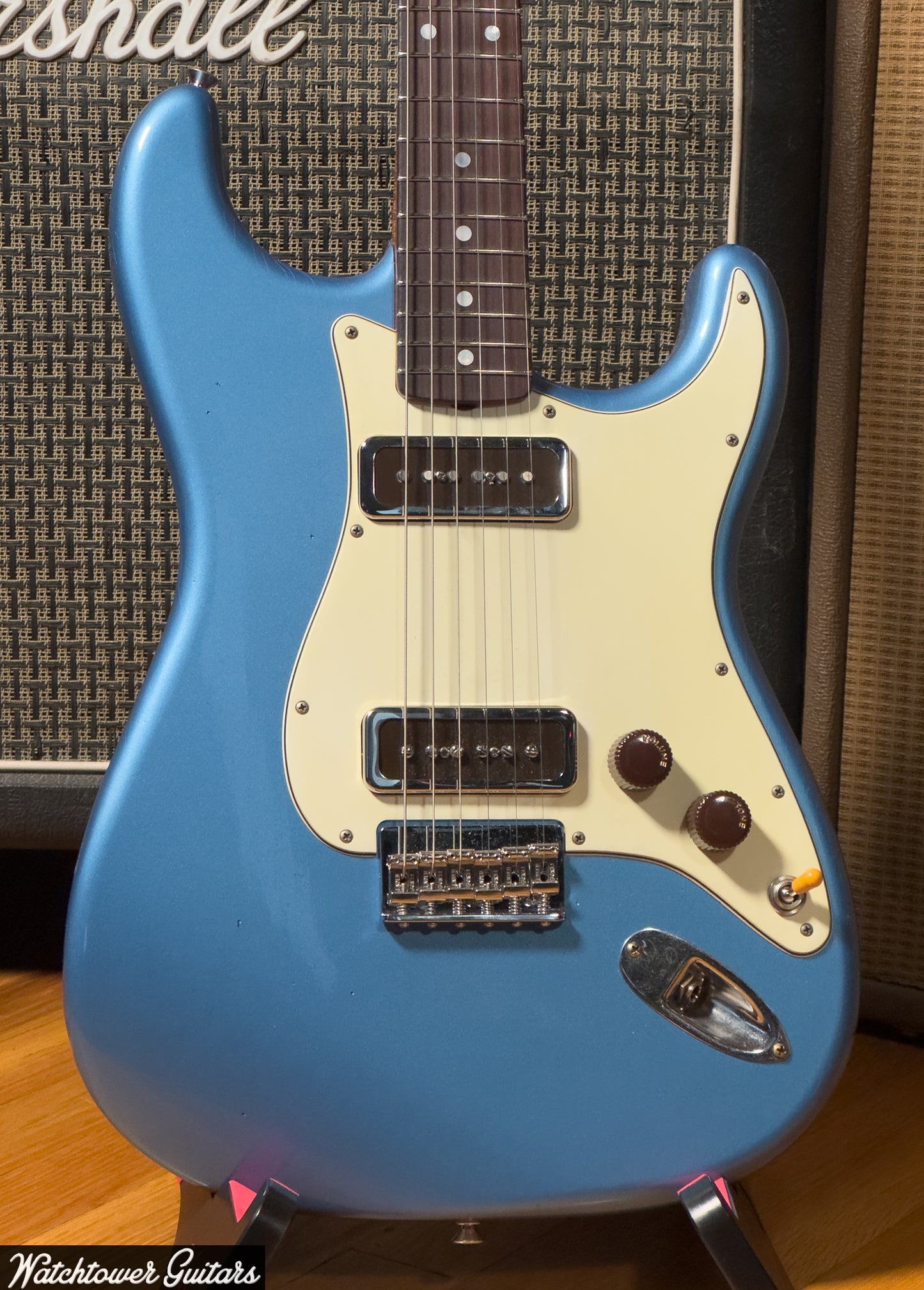 2025 Fender Custom Shop Ariel Posen Signature Journeyman Relic Faded Lake Placid Blue