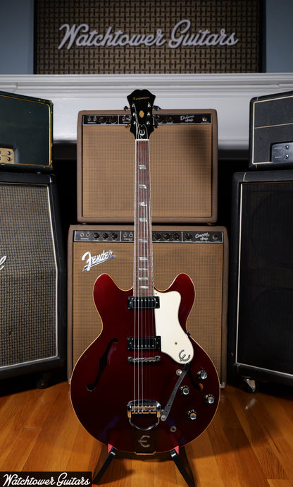 1967 Epiphone Riviera Sparkling Burgundy