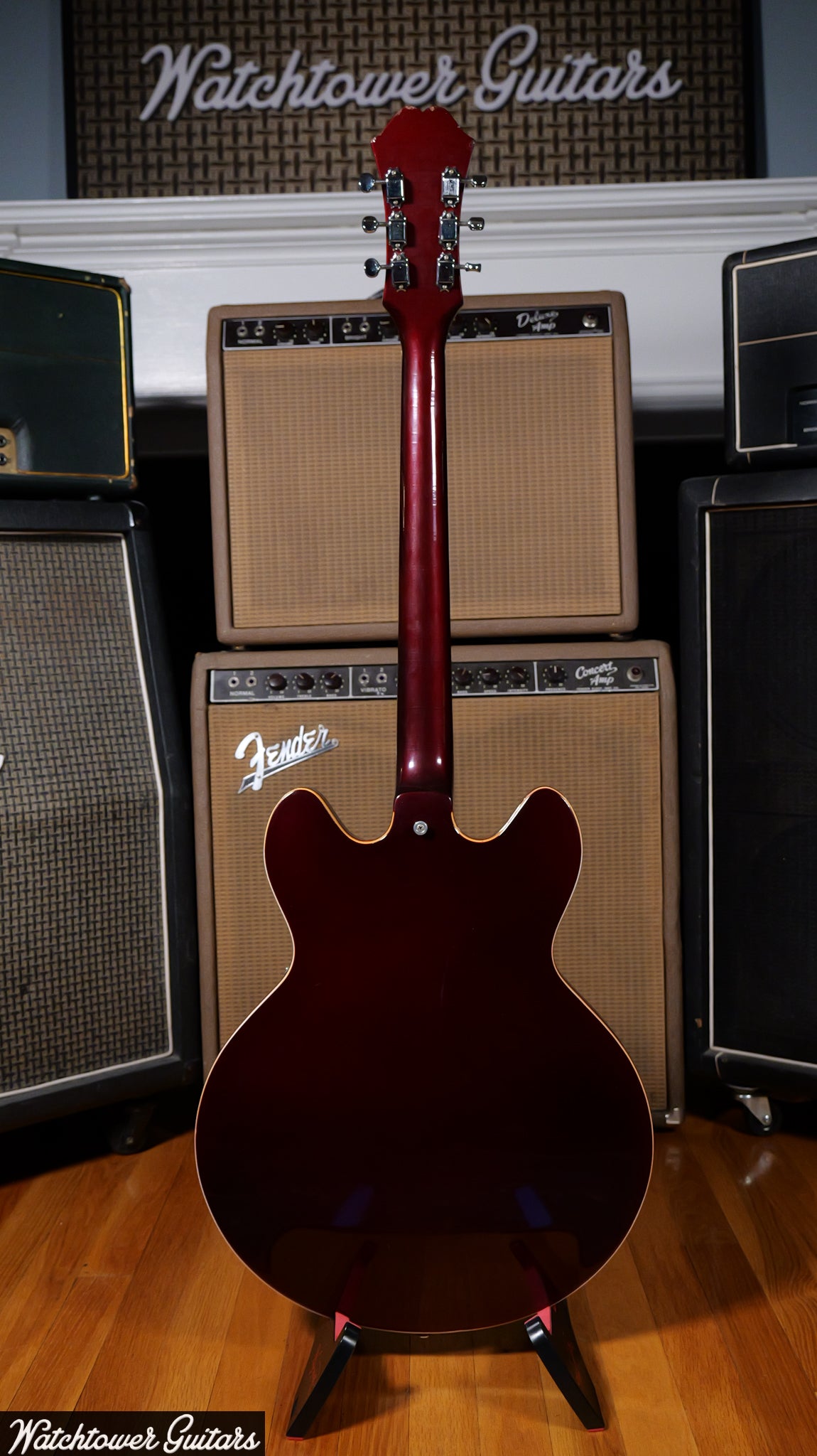 1967 Epiphone Riviera Sparkling Burgundy