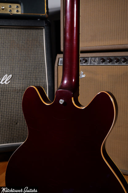 1967 Epiphone Riviera Sparkling Burgundy