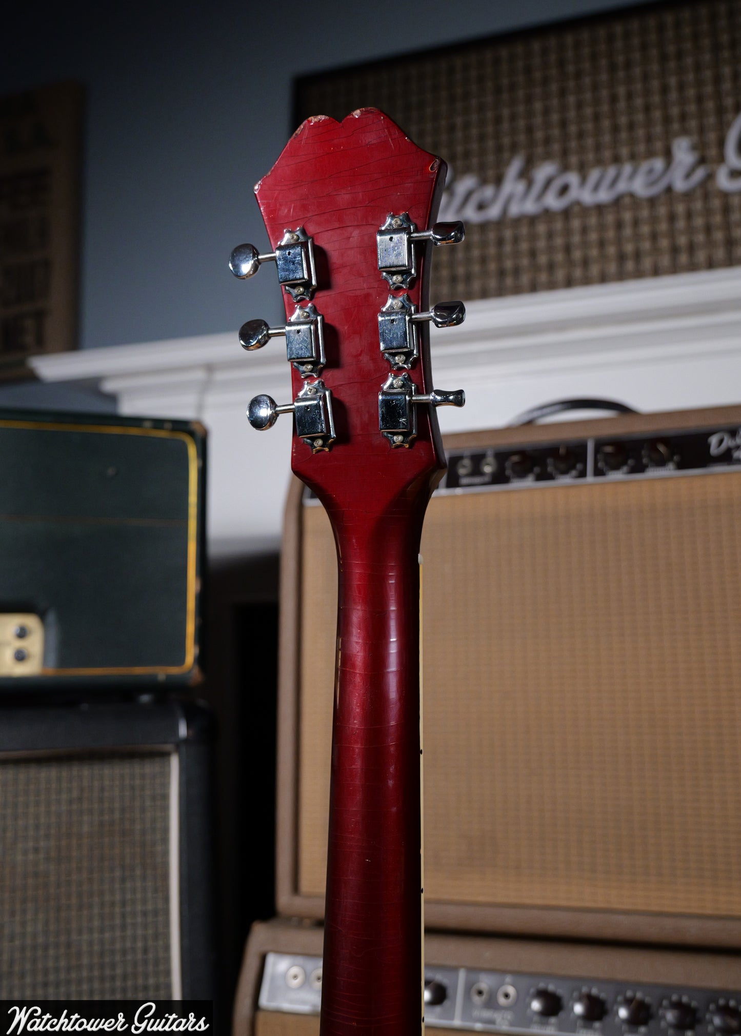 1967 Epiphone Riviera Sparkling Burgundy