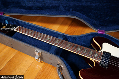 1967 Epiphone Riviera Sparkling Burgundy