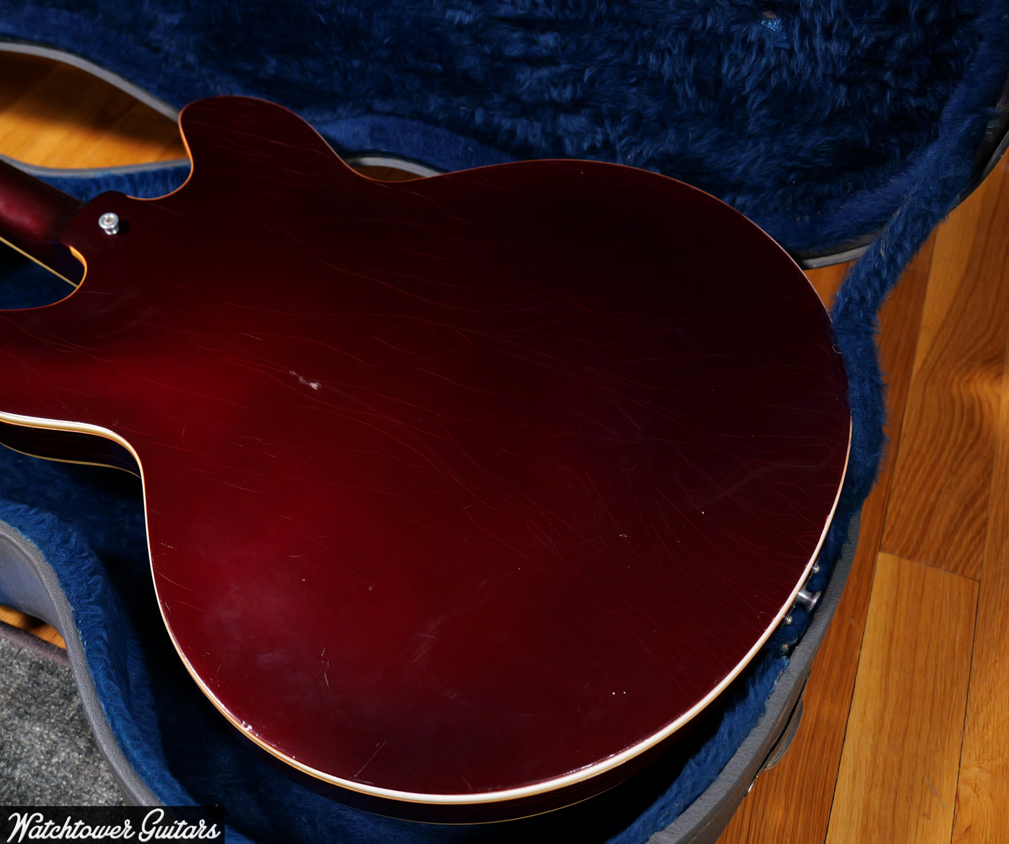 1967 Epiphone Riviera Sparkling Burgundy