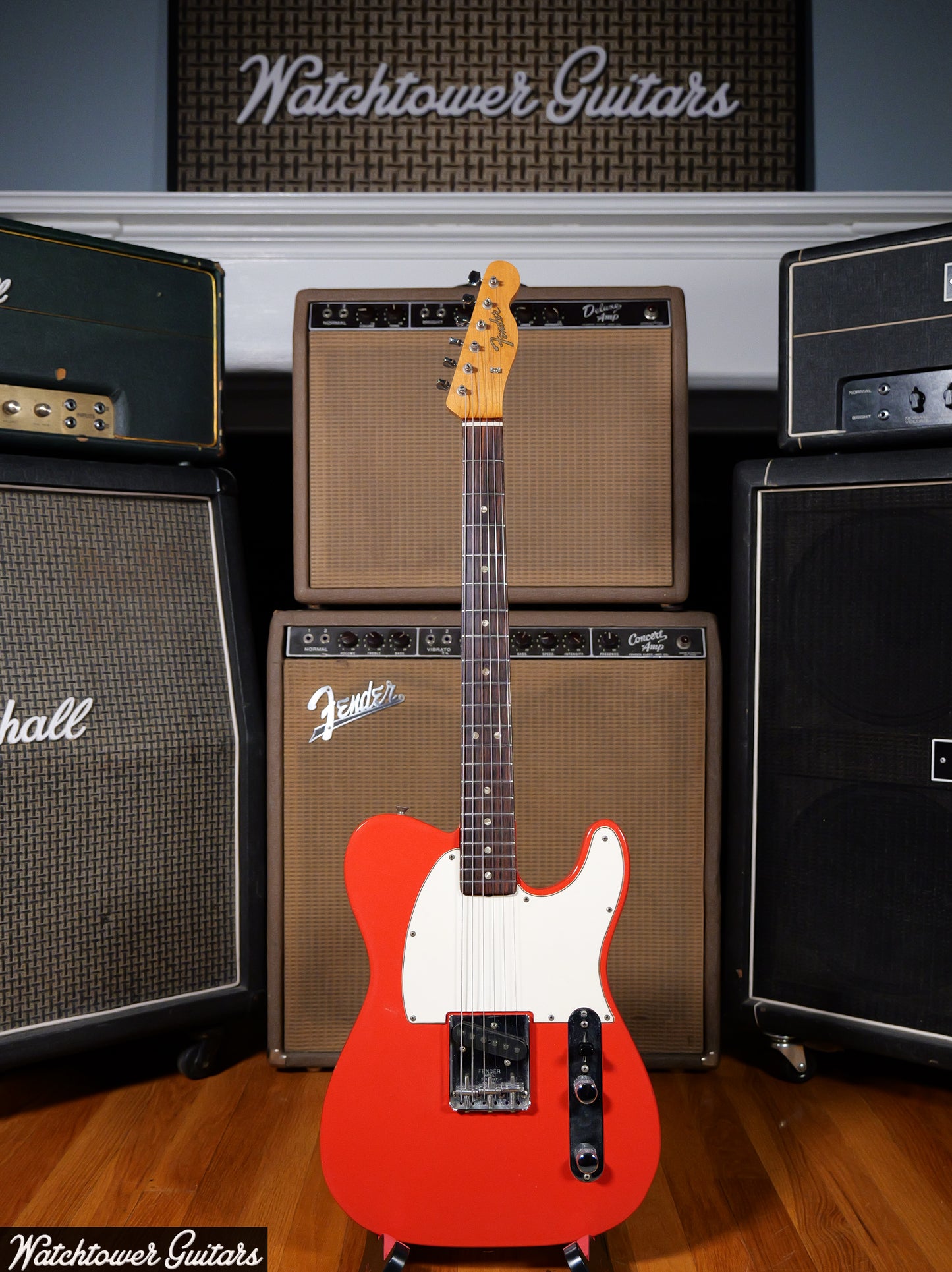 1968 Fender Esquire Fiesta Red