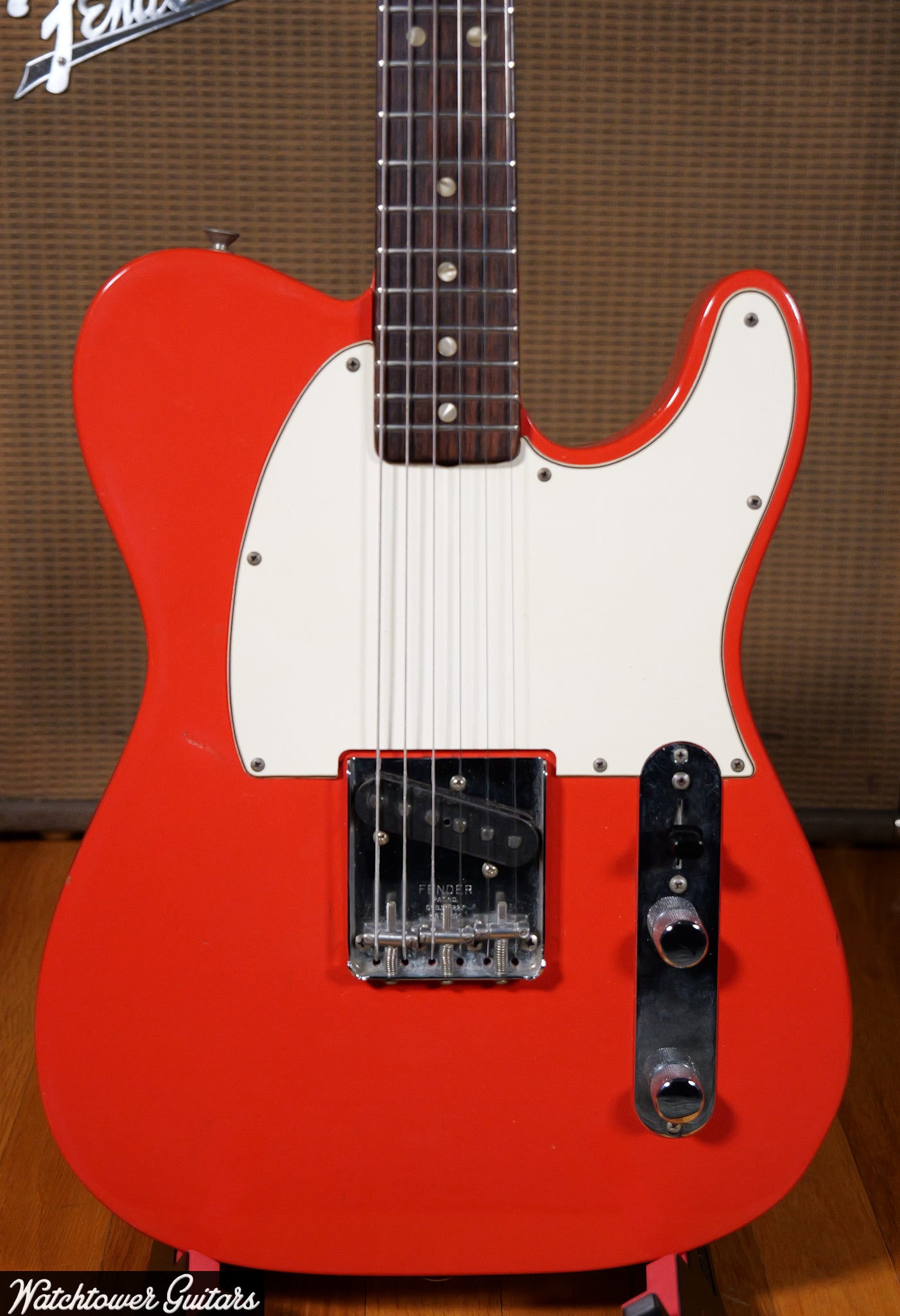 1968 Fender Esquire Fiesta Red