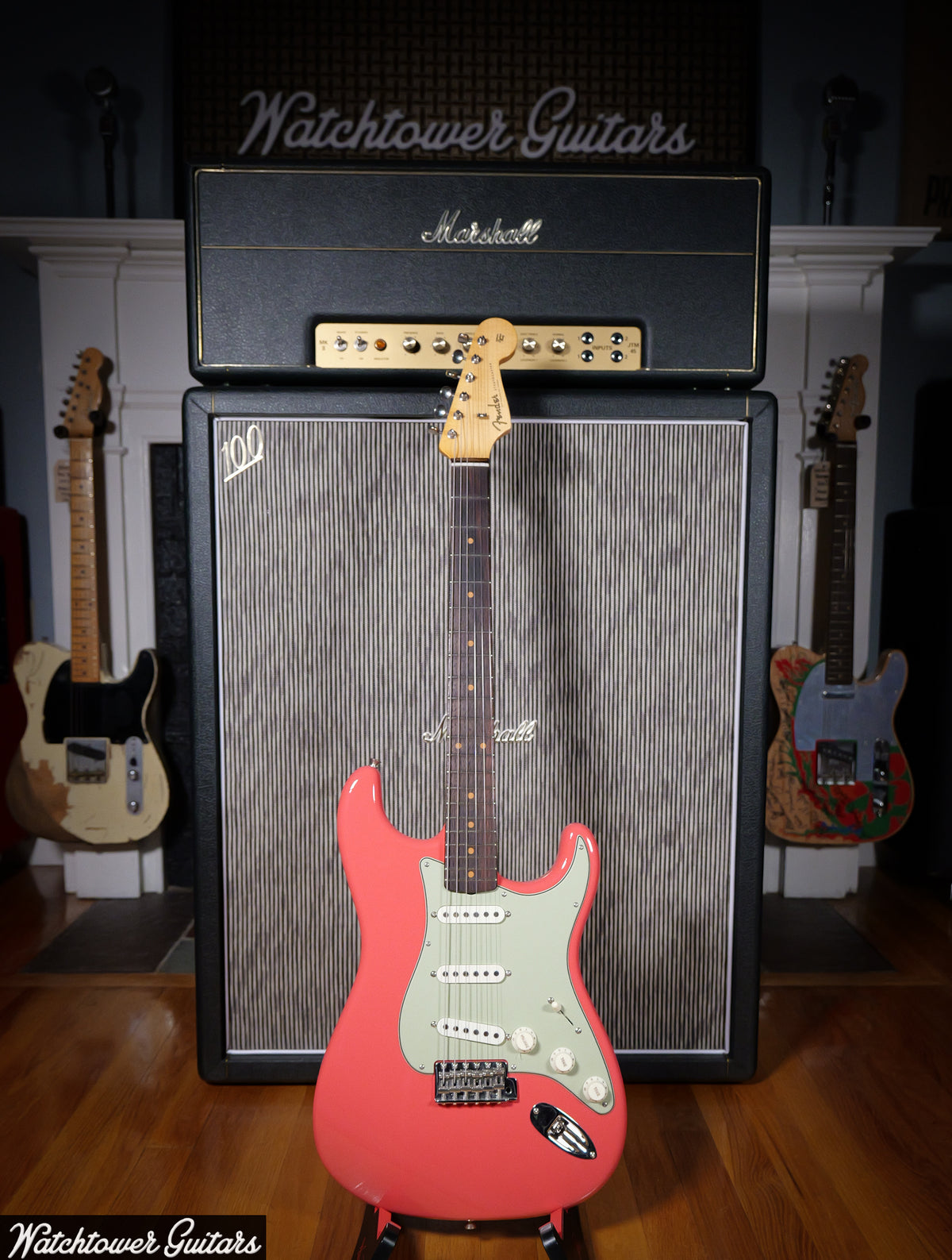 2025 Fender Stratocaster Custom Shop Vintage 59 Strat Fiesta Red