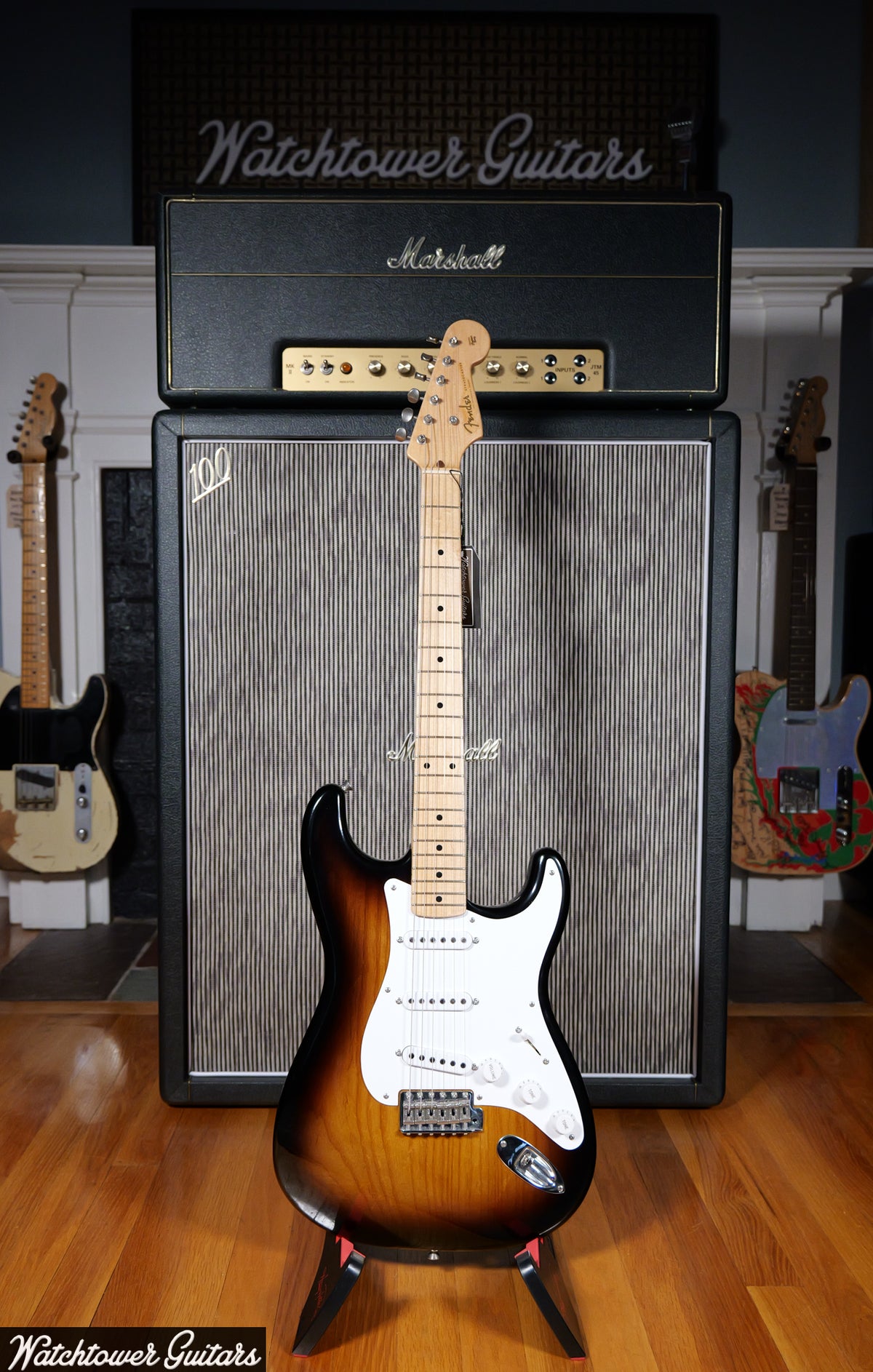 2004 Fender Custom Shop 1954 Stratocaster Sunburst John Cruz Masterbuilt