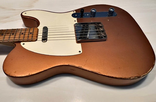 NEW Danocaster Single Cut Aged Penny