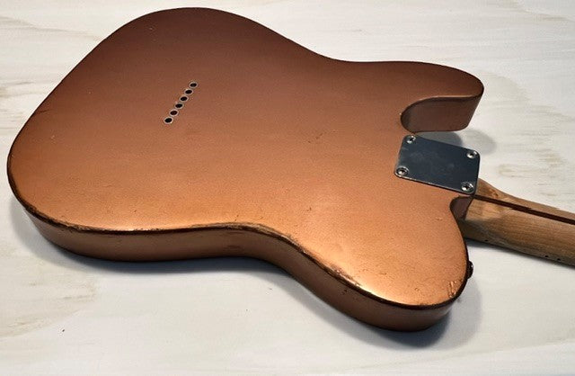NEW Danocaster Single Cut Aged Penny