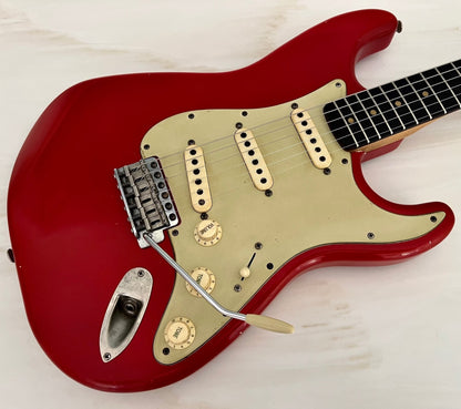 NEW Danocaster Double Cut Dakota Red !