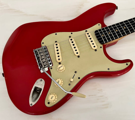NEW Danocaster Double Cut Dakota Red !