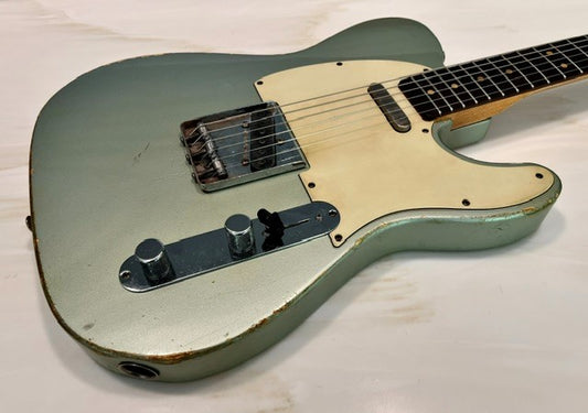 NEW Danocaster Single Cut - Iced Blue Metallic
