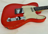 NEW Danocaster Single Cut Vibrant Fiesta Red