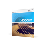 D'Addario 10-47 Light 12-String, Phosphor Bronze Acoustic Guitar Strings EJ38