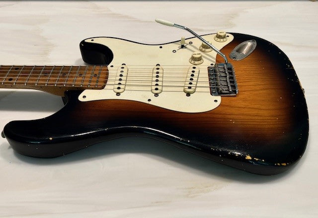 NEW Danocaster Double Cut 2 Tone Sunburst