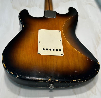 NEW Danocaster Double Cut 2 Tone Sunburst
