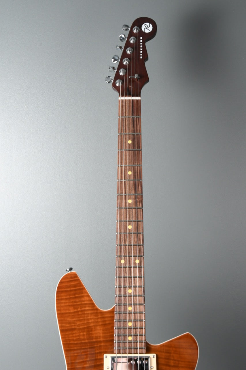 2020 Reverend Kingbolt RA Violin Brown Flame Maple