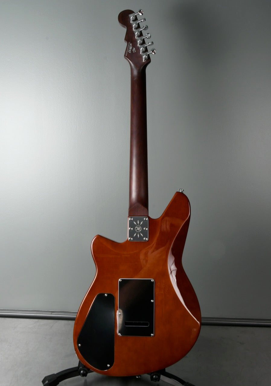 2020 Reverend Kingbolt RA Violin Brown Flame Maple