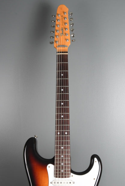 1988 Fender Japan Stratocaster XII 12 String Sunburst