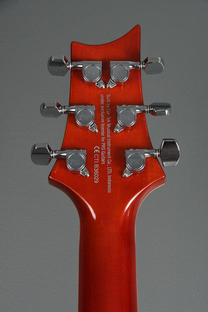 2020 PRS SE Custom 24 Burled Ash Vintage Sunburst