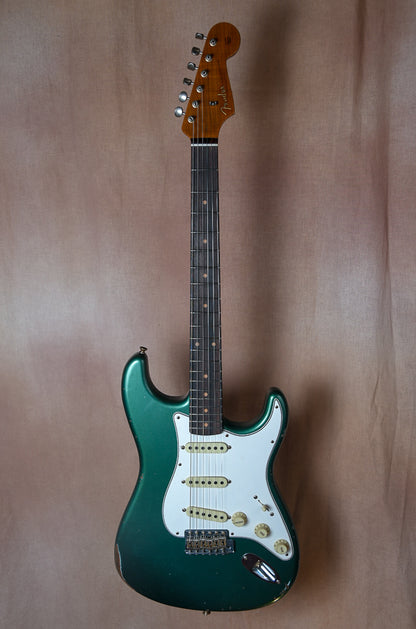 2018 Fender Custom Shop LTD Roasted Tomatillo Rosewood Strat Aged Faded Sherwood Green