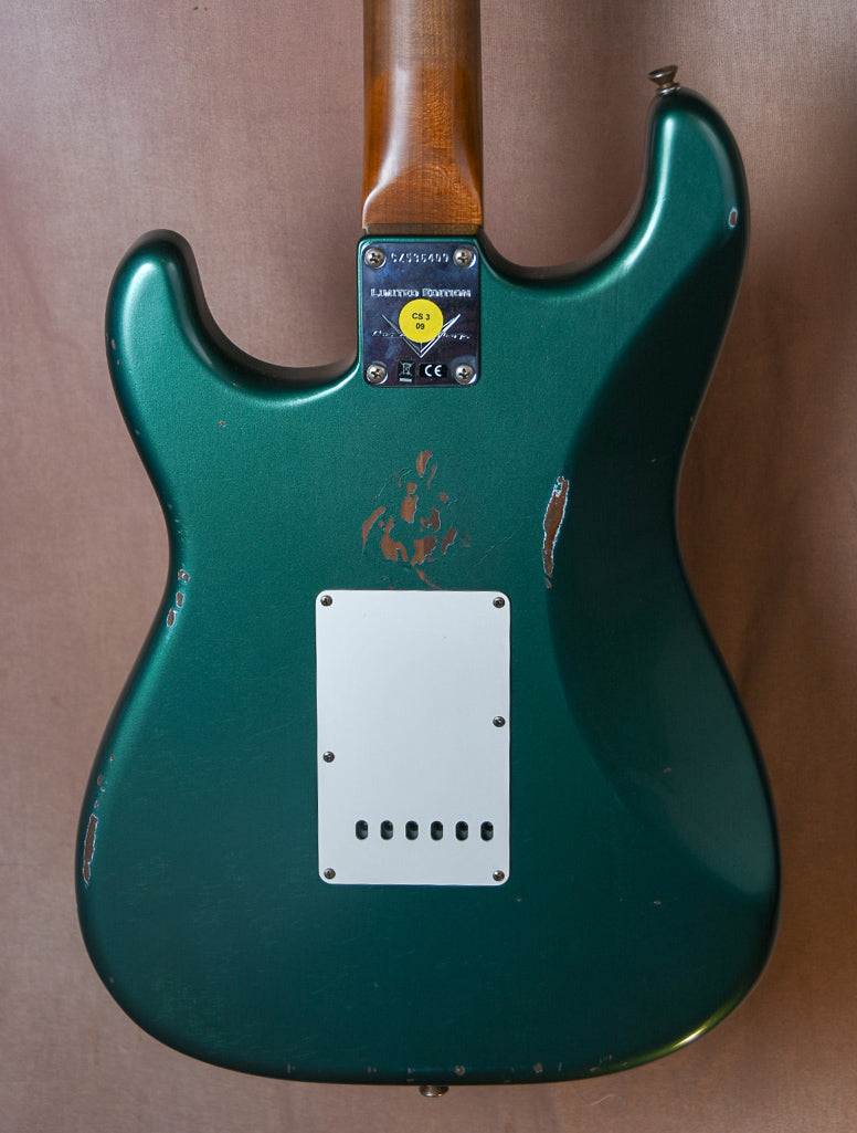 2018 Fender Custom Shop LTD Roasted Tomatillo Rosewood Strat Aged Faded Sherwood Green