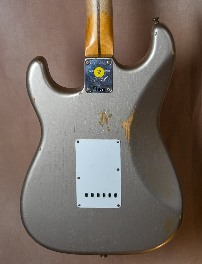 2018 Fender Custom Shop LTD '55 Relic Stratocaster Aged Faded Shoreline Gold