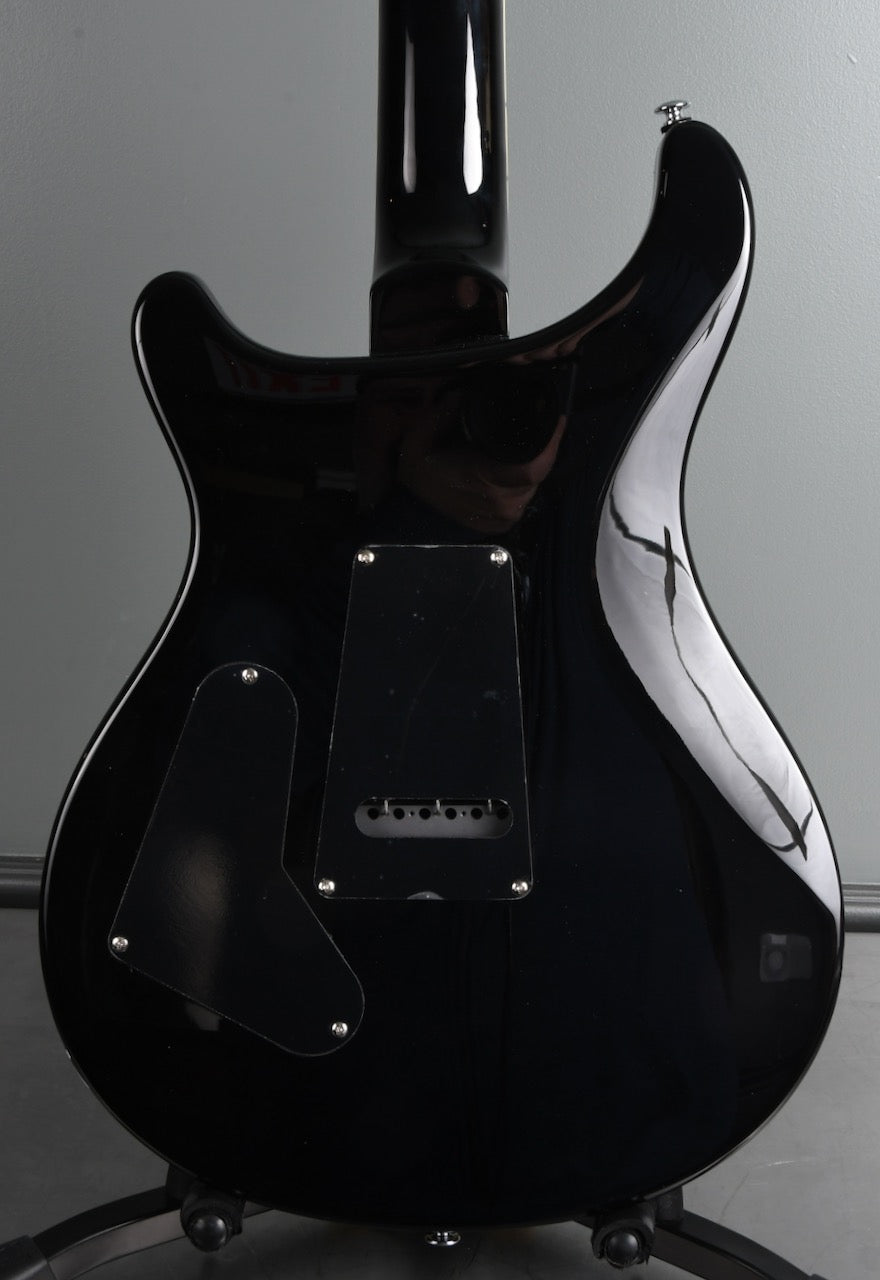 2020 PRS SE Custom 24 Poplar Burl Whale Blue