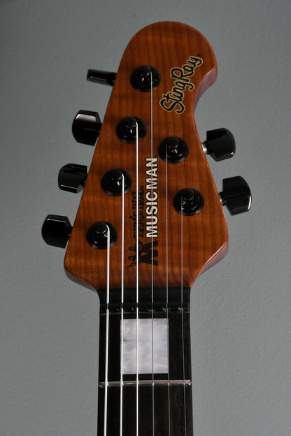2020 Ernie Ball Music Man BFR Brilliant Blue Sparkle Stingray