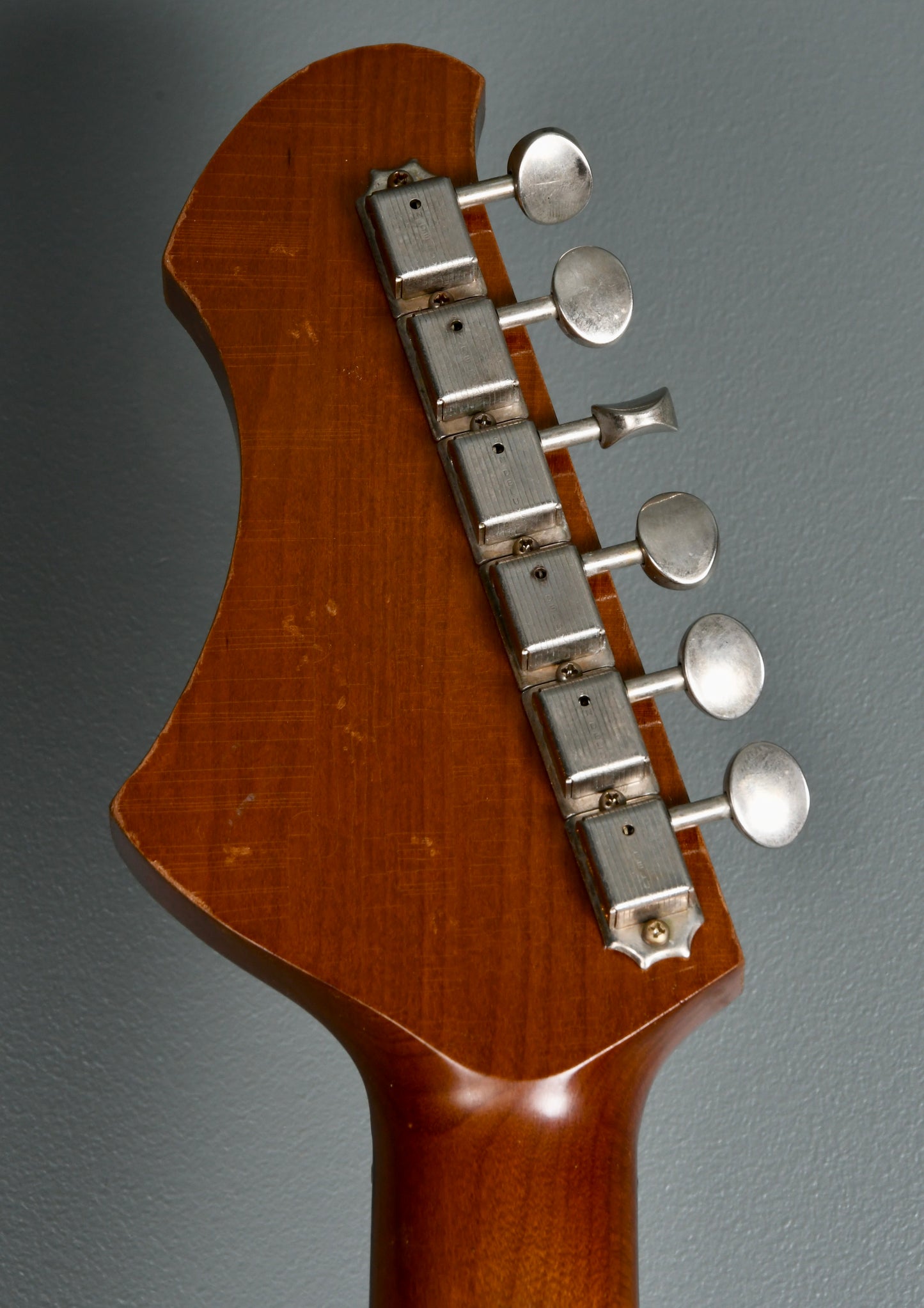 Novo Miris T ! Amber, Brown Tiger Shell binding and pickguard, Fralins