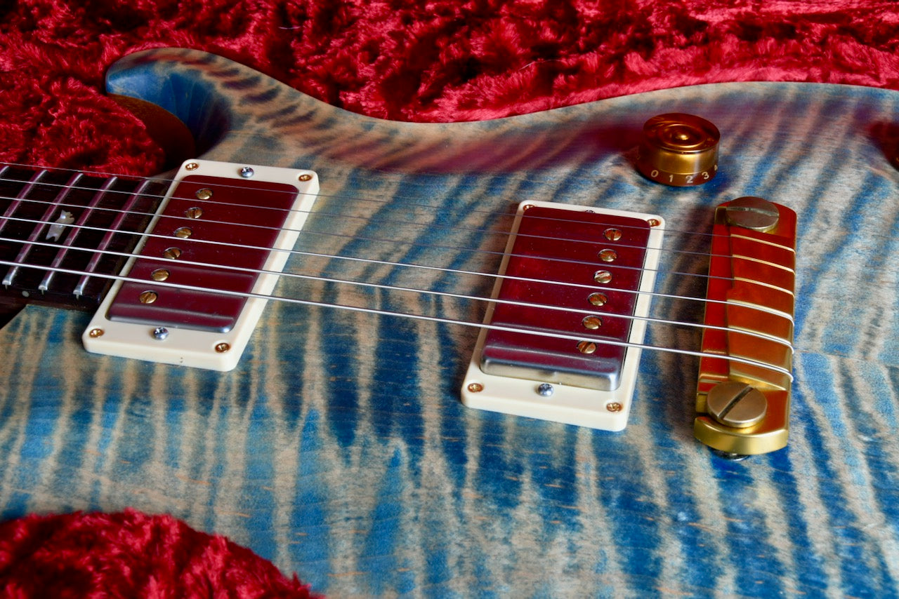 2006 PRS Modern Eagle Faded Blue Jean Brazilian Rosewood Neck