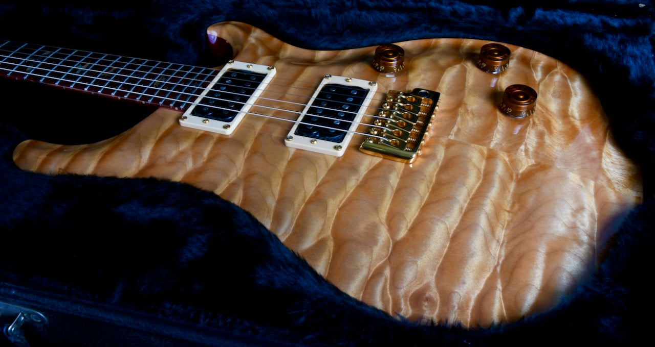 1987 PRS Custom 24 Signature #86/1000 Vintage Yellow Private Stock Quality Quilt
