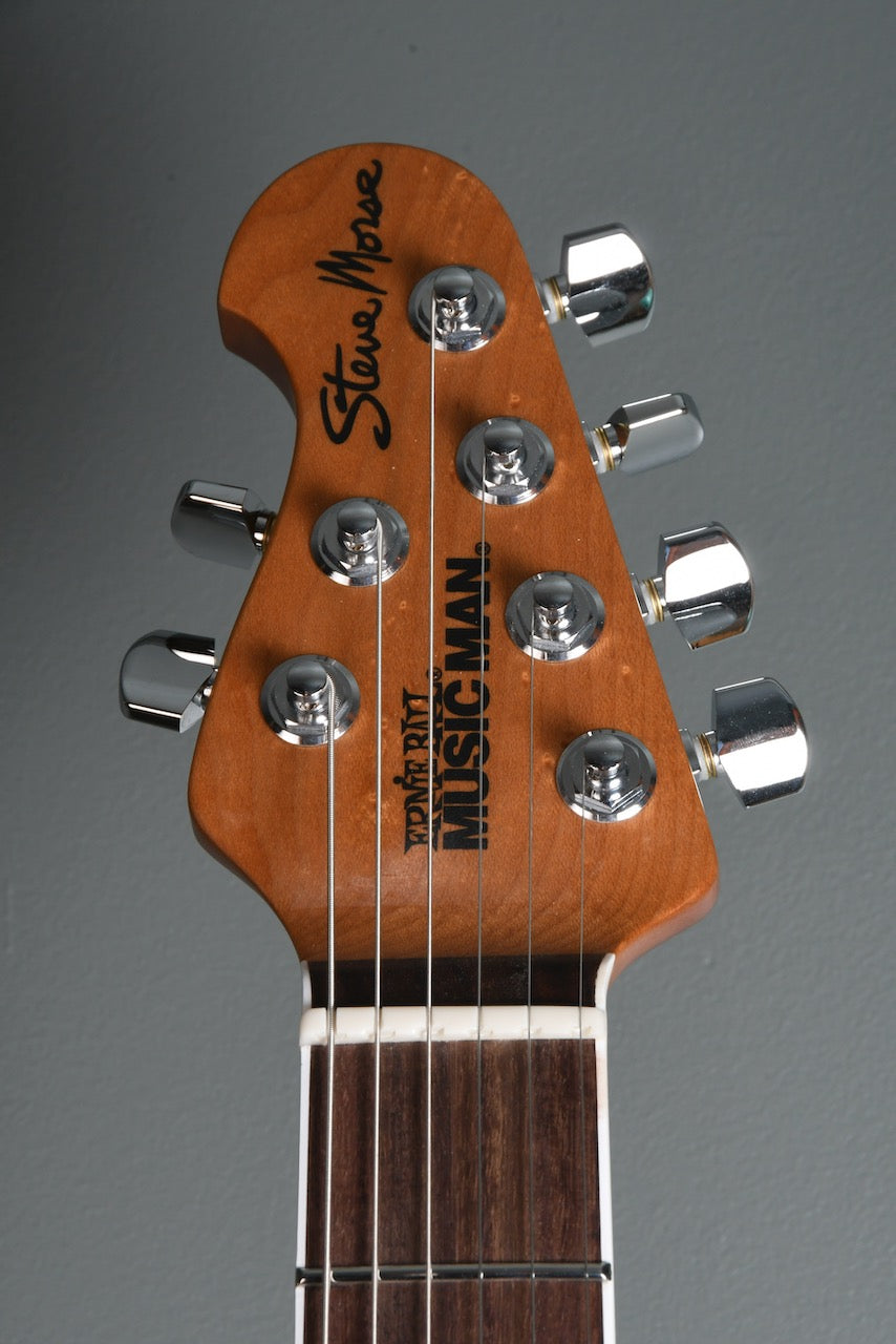 2017 NOS Ernie Ball Music Man Steve Morse BFR Tahitian Blue