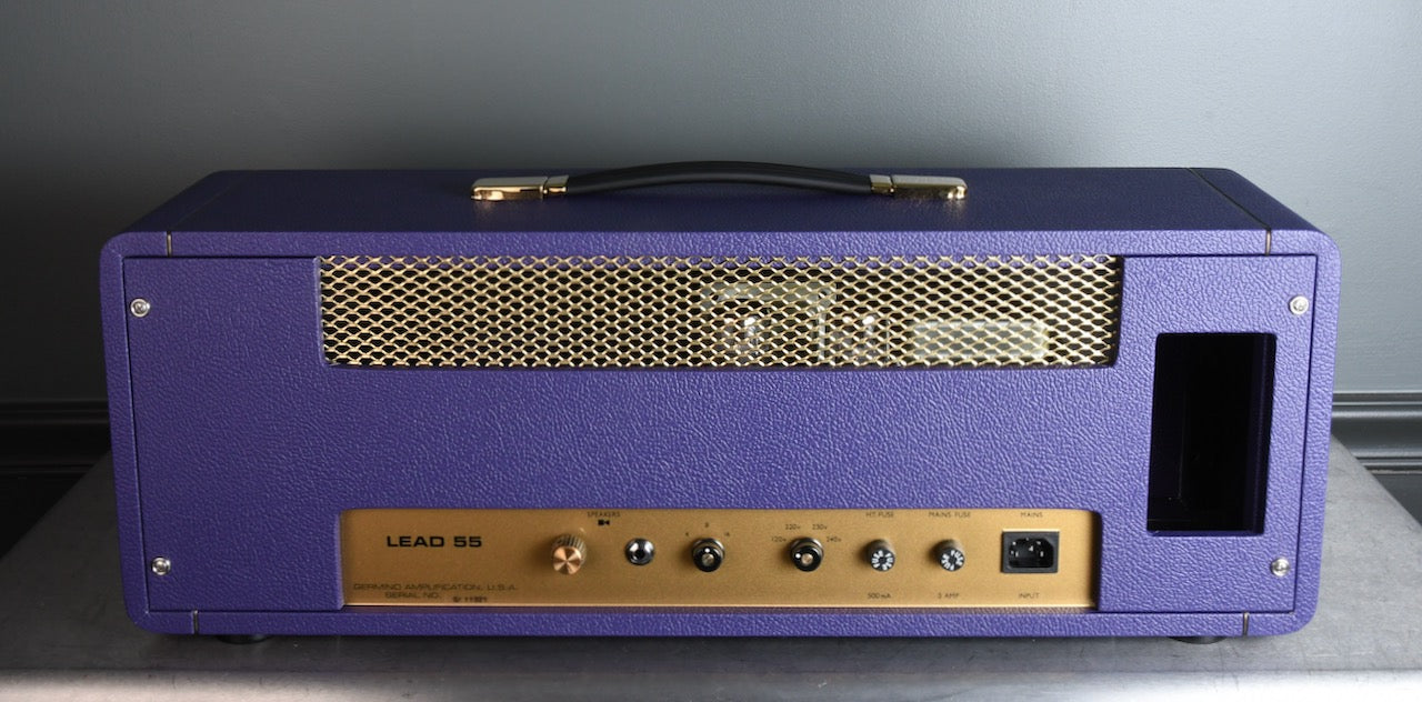 2020 Germino Lead 55 LV Master Volume Purple Tolex